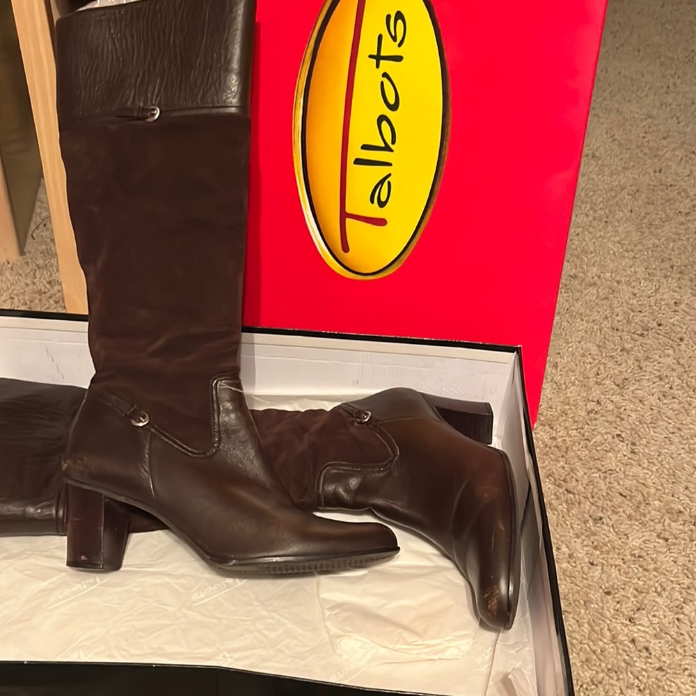 Talbots brown boots